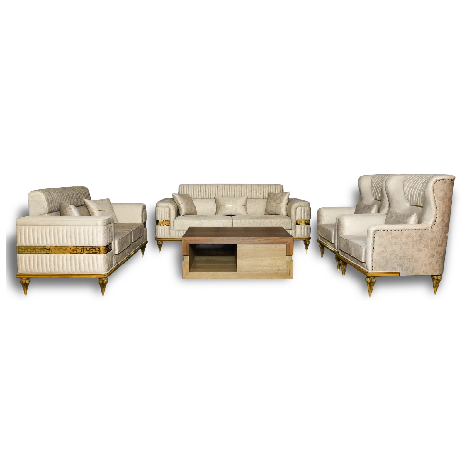 Goldline sofa set Goldline sofa set