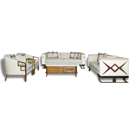 Imperial Gold Signature Sofa Set
